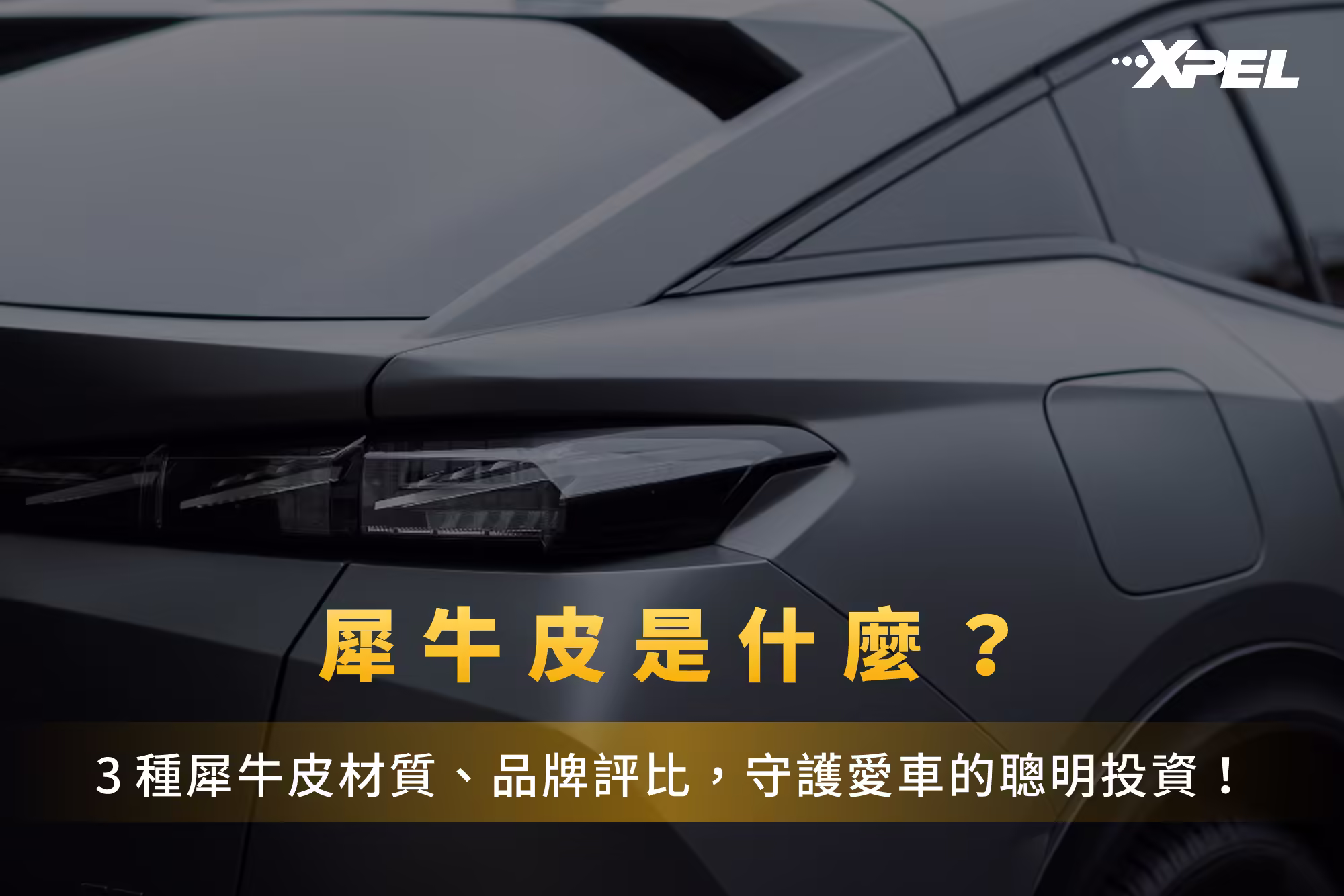 犀牛皮是什麼？3種犀牛皮材質、品牌評比，守護愛車的聰明投資！